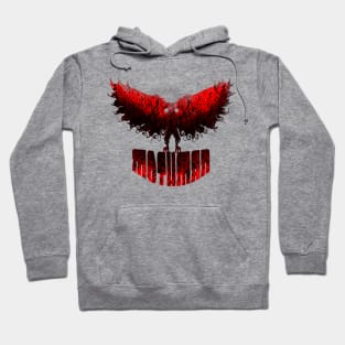 Mothman West Virginia Wing Humanoid Moth Retro Vintage Fleshy Bloody Hoodie